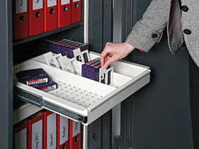 Pull Out Data Basket - 427 mm Width - Fire Star Plus