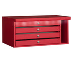 Brixia Uno LED light organizer with 4 drawers for size 1