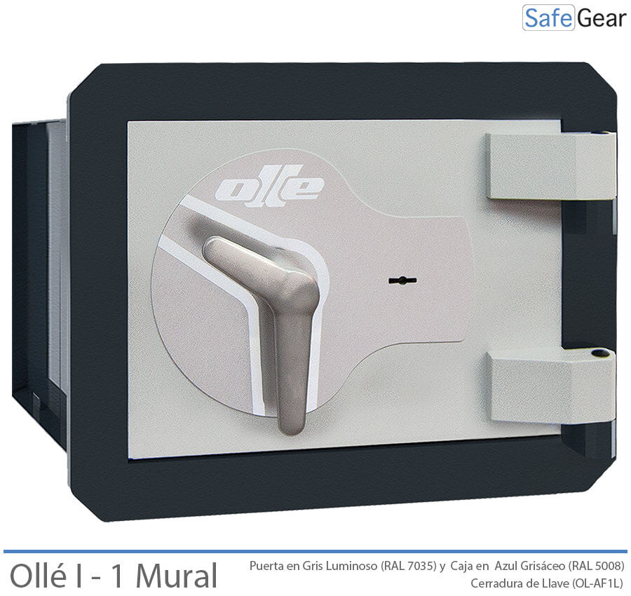 Caja Fuerte - Ollé I Mural - Certificación Grado I - 1 - Cerradura Llave