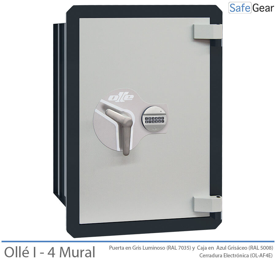 Caja Fuerte - Ollé I Mural - 4 - Cierre Electrónico - con Buzón