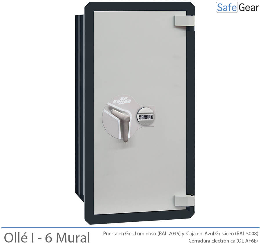 Caja Fuerte - Ollé I Mural - 6 - Cierre Electrónico - con Buzón