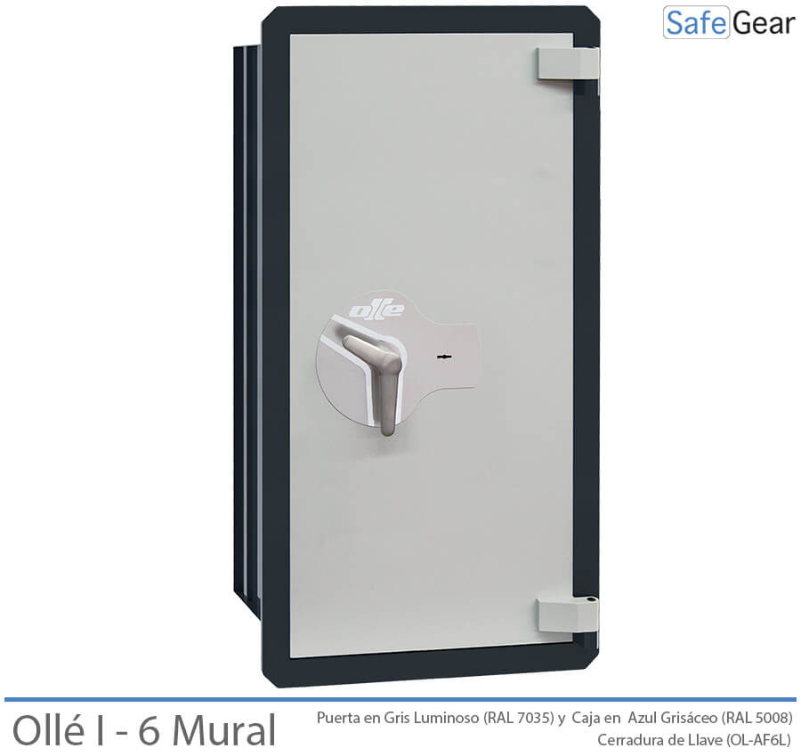Caja Fuerte - Ollé I Mural - Certificación Grado I - 6 - Cerradura Llave