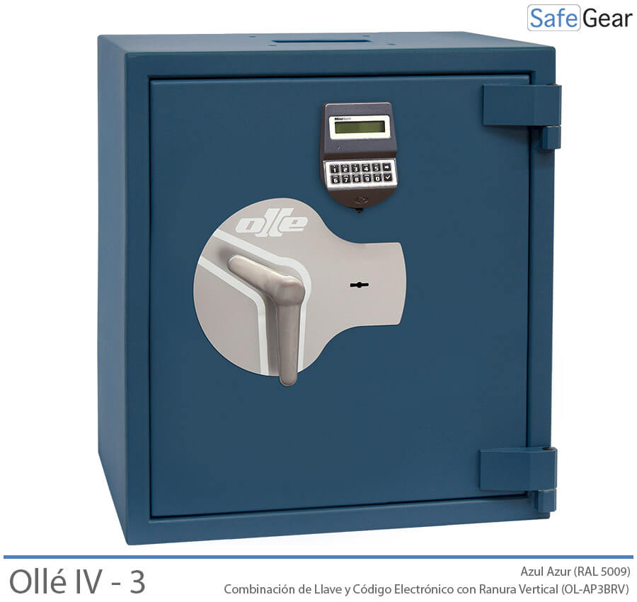 Ollé Grado IV - 3 - Cierre Electrónico con Bloqueo - Ranura Vertical