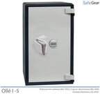 Caja Fuerte - Ollé I - Certificación Grado I - 5 - Cierre Electrónico