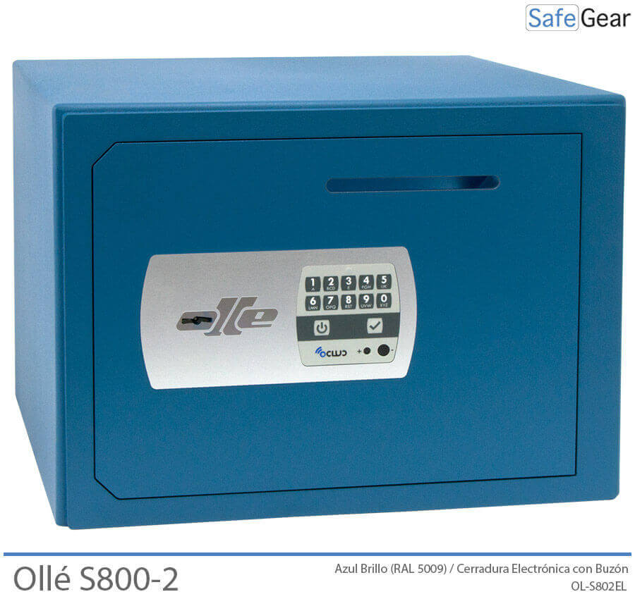 Caja Fuerte - Olle S802 - con Buzón - Cerradura Llave