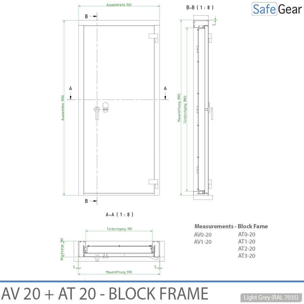 Vault Door - AT2-20 - Grade 2