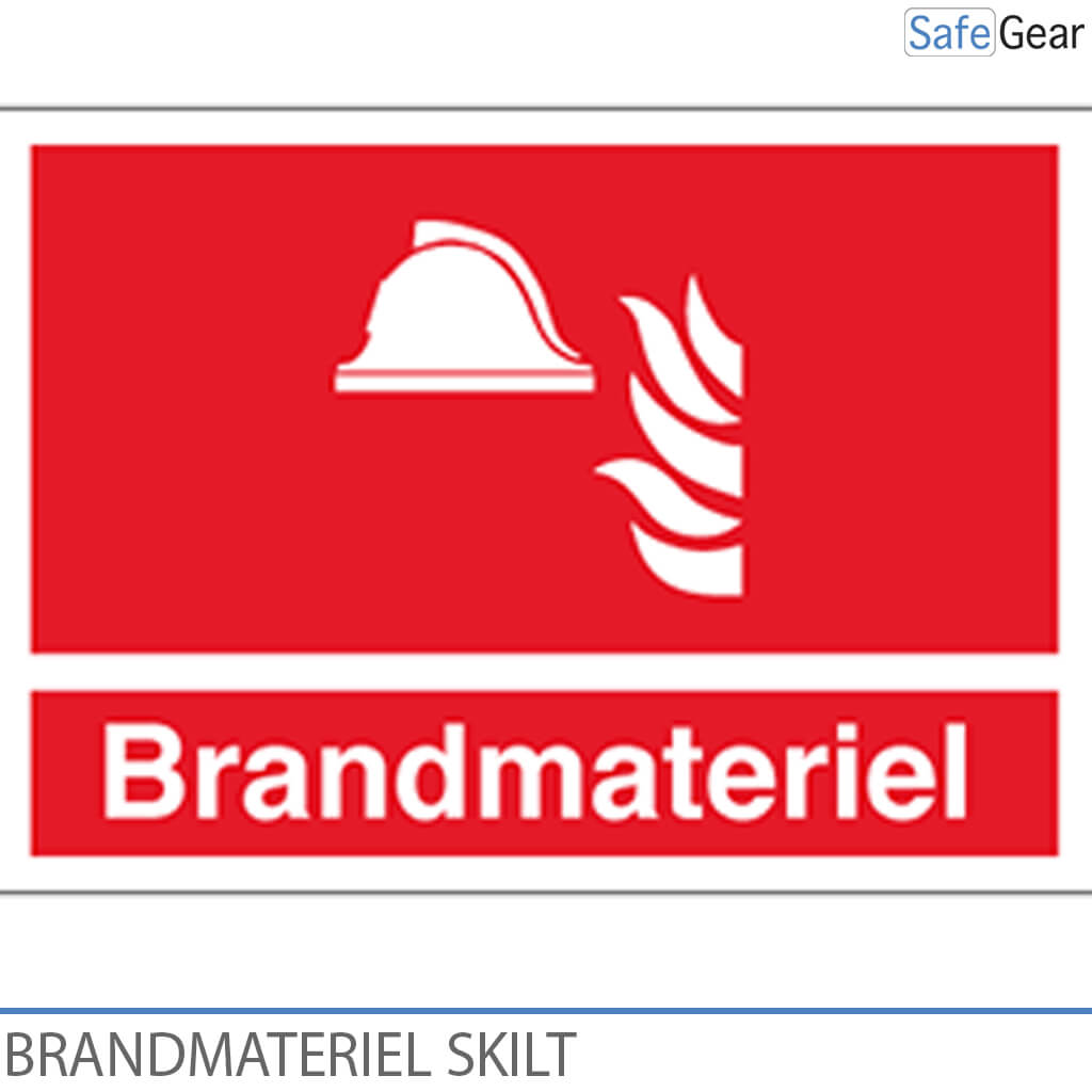 Fire equipment - sign - 210 x 297mm - Plastic