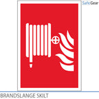 Fire Hose Sign - 297 x 210mm - Self Adhesive Vinyl