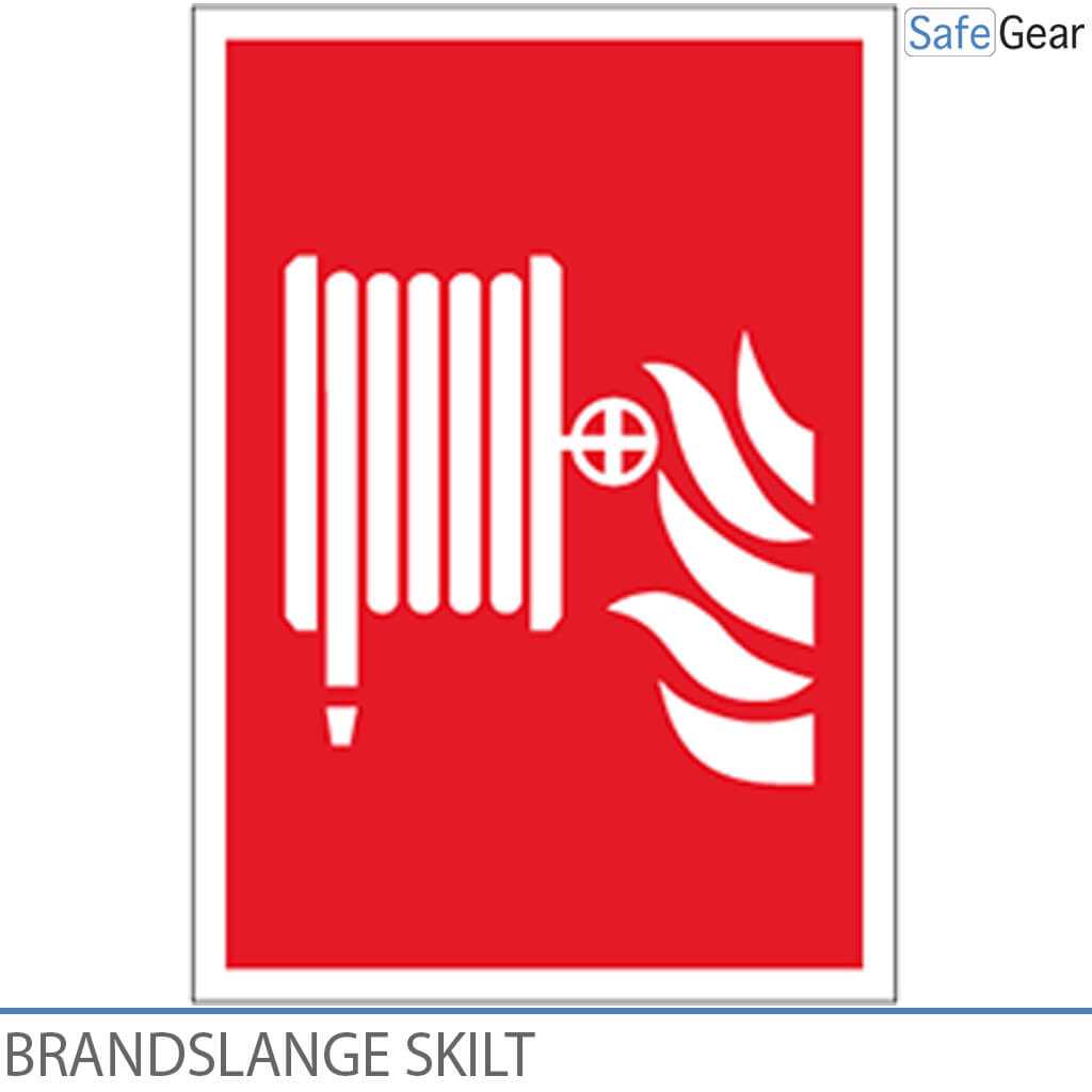Fire Hose Sign - 297 x 210mm - Self Adhesive Vinyl