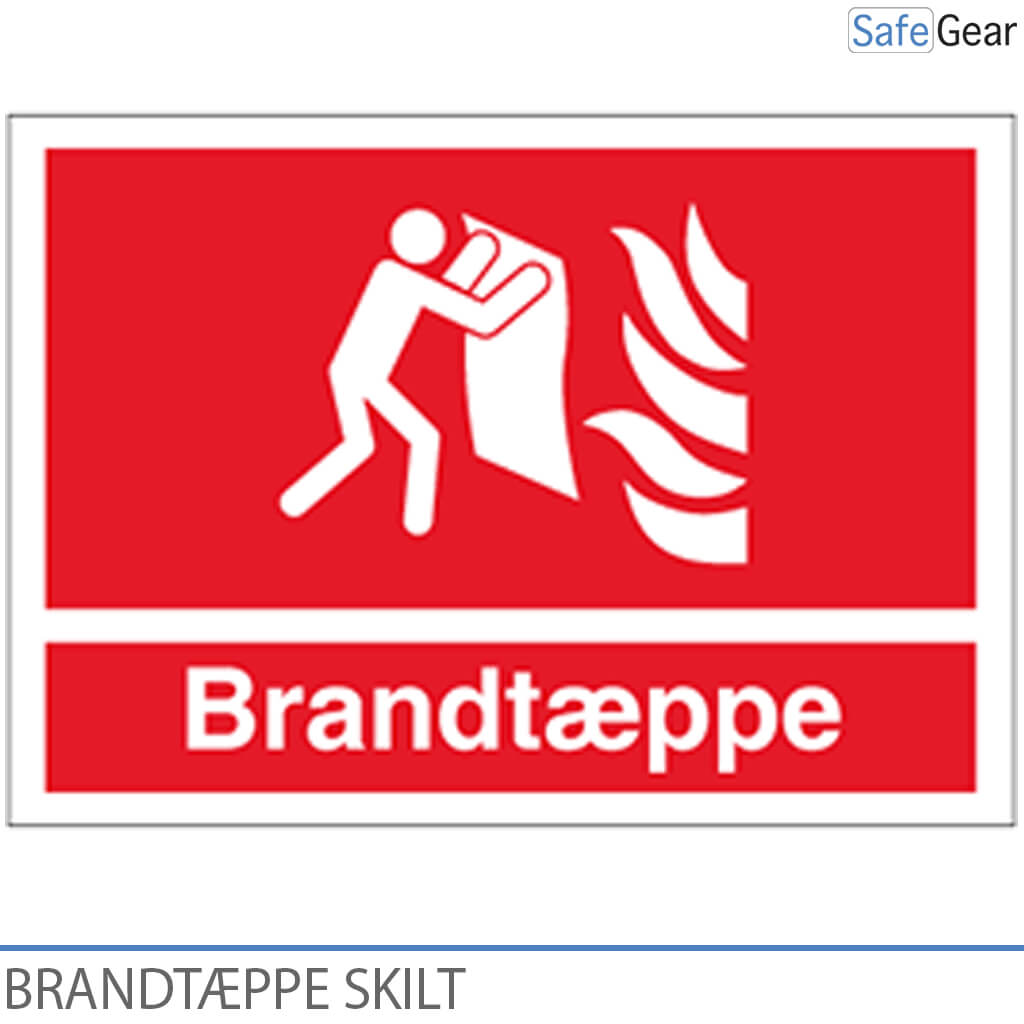 Fire blanket - Sign - 105 x 148 mm - Plastic