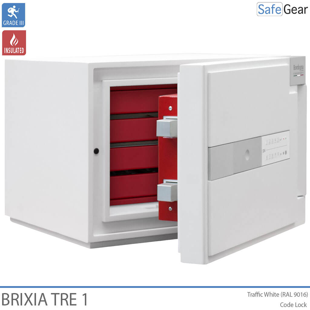 Brixia Tre 1 Safe (32 L) - Burglary Test Grade III - Code Lock
