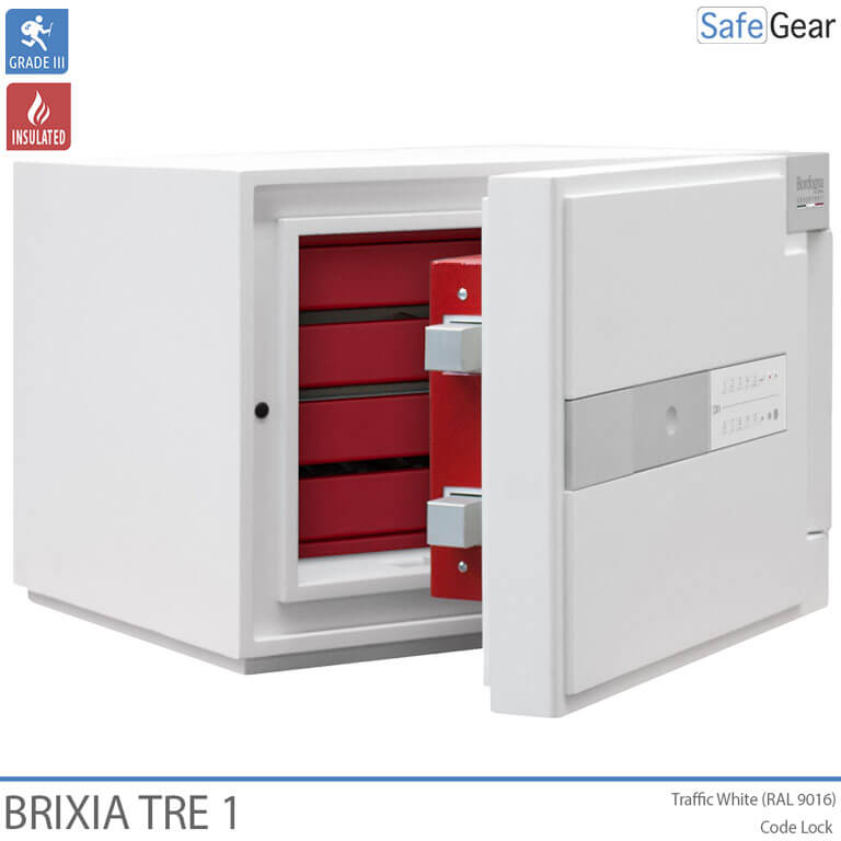Brixia Tre 1 Safe (32 L) - Burglary Test Grade III - Code Lock