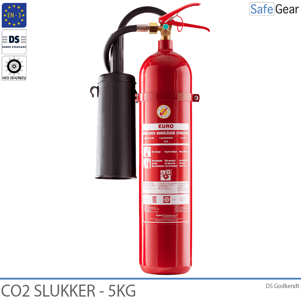 CO2 Slukker Kulsyreslukker 5 kg