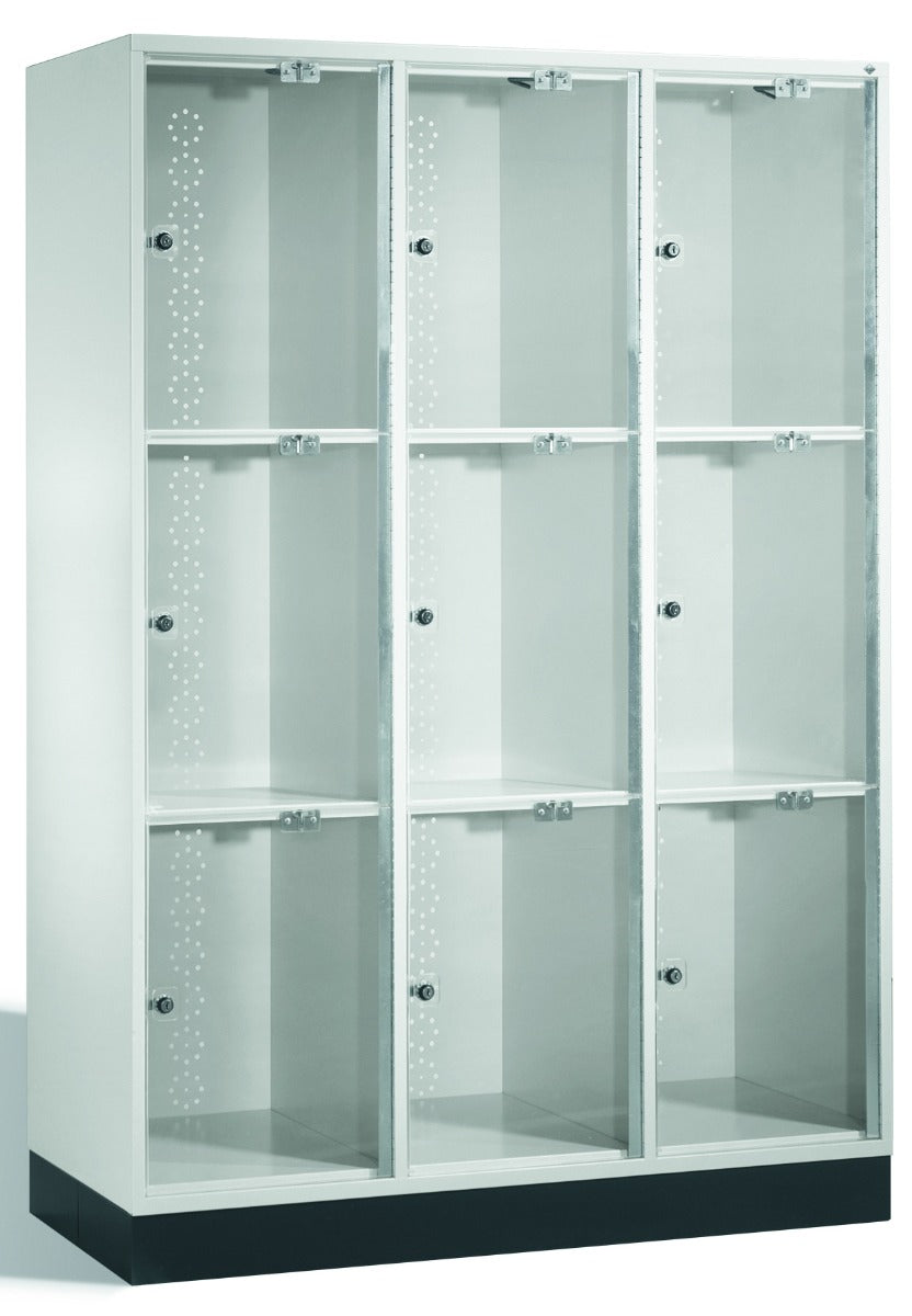 Series Intro - Bag cabinet - 9 compartments with acrylic doors