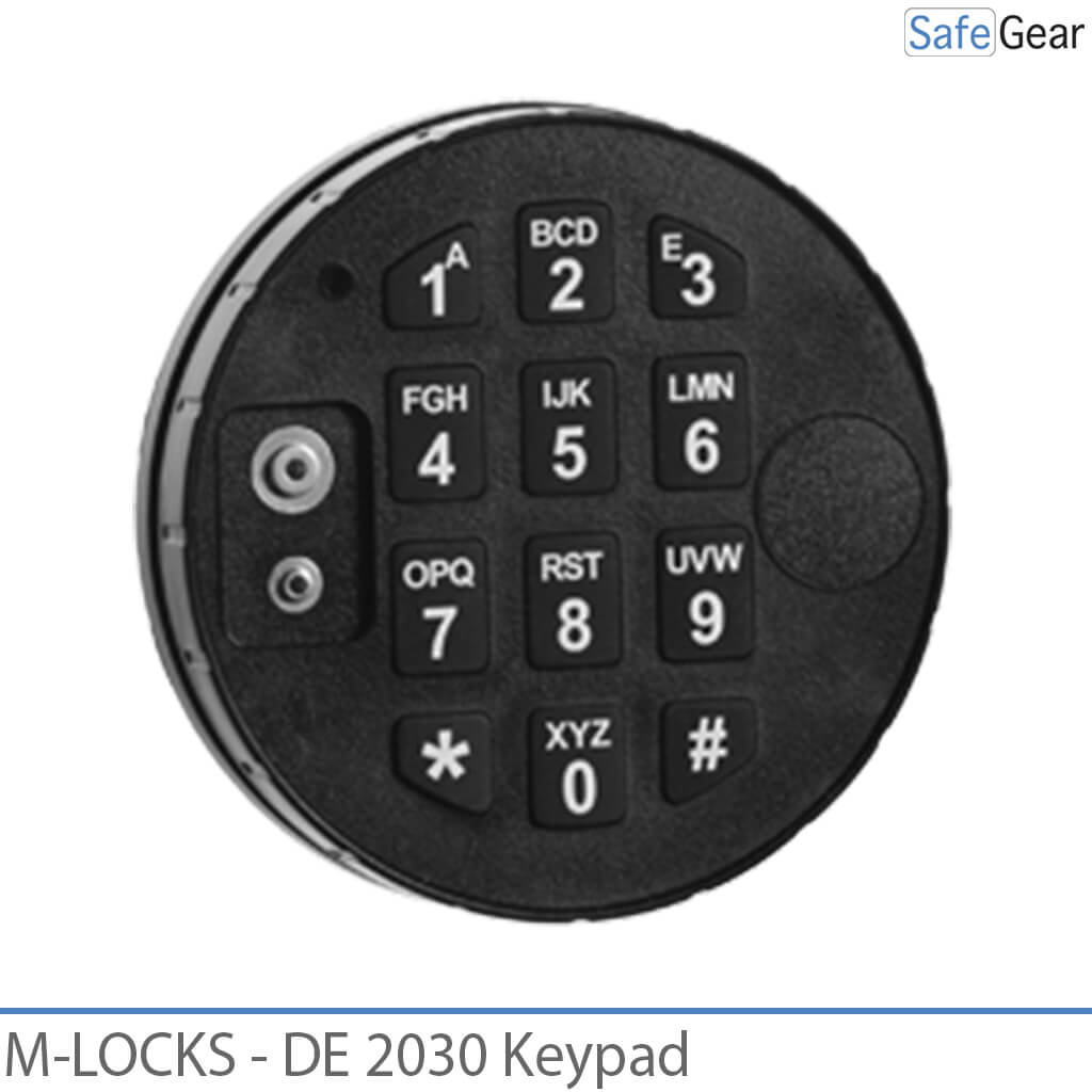 M-Locks DE 2010 / DE 2020 / DE 2030 Keypad