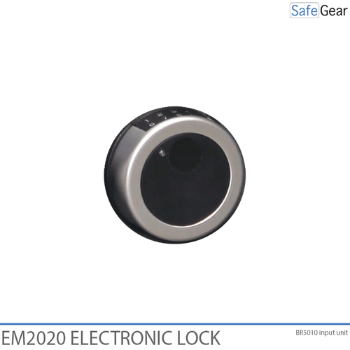Input unit BR5010 fully suitable to be used with the electronic lock EM2020