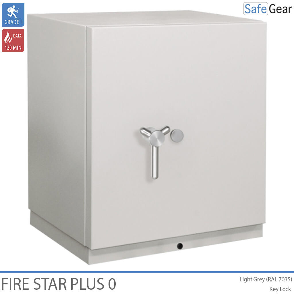 Fire Star Plus 0 Fireproof Data Safe (44 LTO) - Burglary Test Grade I / Fire Test 120 min