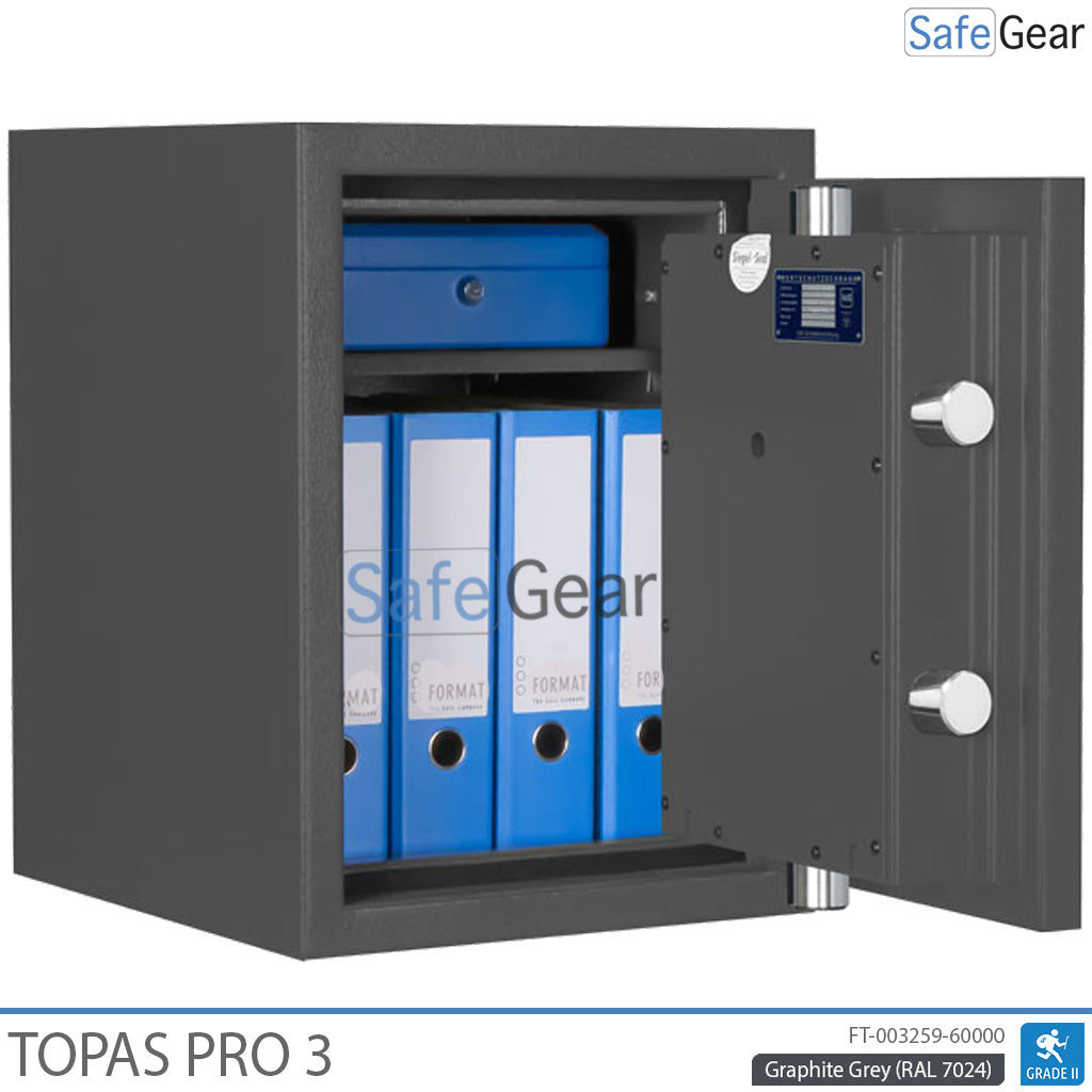 Topas Pro 3 Safe (47 L) - Burglary Test Grade II