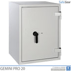 Gemini Pro 20 - lékárenský trezor (141 litrů) - 4 zásuvky - zkouška odolnosti proti vloupání, Třída I
