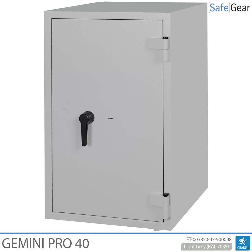 Gemini Pro 40 Pharmacy Safe (180 Liters) - 4 Drawers - 2 Shelves - Burglary Test Grade I - Key Lock