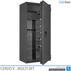 Cervo V Multi Set - Gun Cabinet - (14 Rifles) - Burglary Test Grade 1