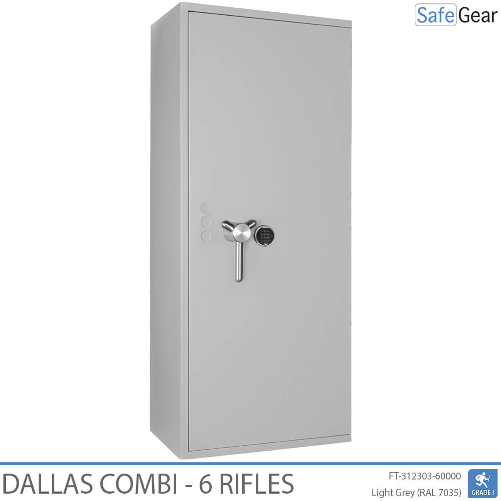Dallas Combi - Gun Safe (6 Rifles) - Burglary Test Grade 1