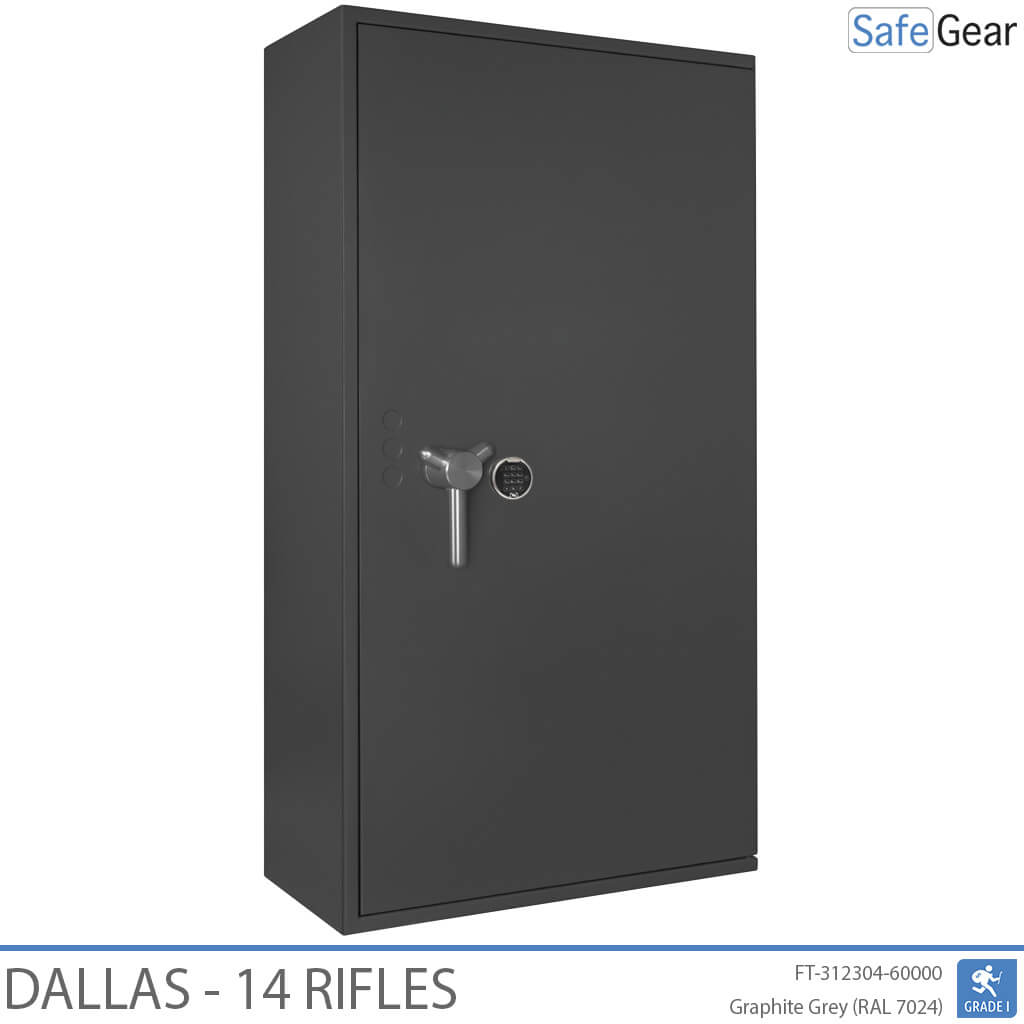Dallas - Gun Safe (14 Rifles) - Burglary Test Grade 1