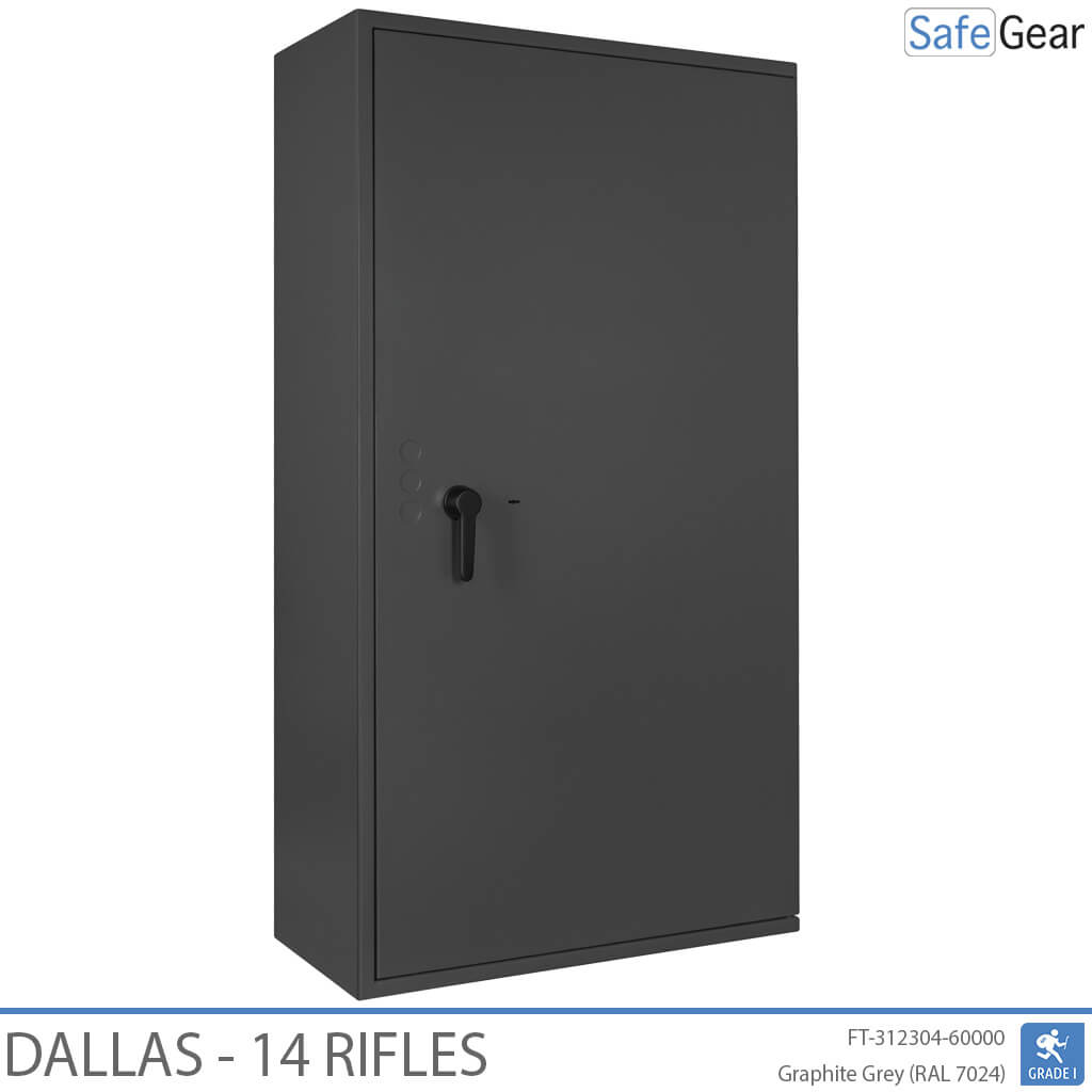 Dallas Combi - Gun Safe (8 Rifles) - Burglary Test Grade 1