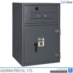 Gemini Pro SL 175 Deposit Safe (205 L) - Burglary Test D-I - Key Lock
