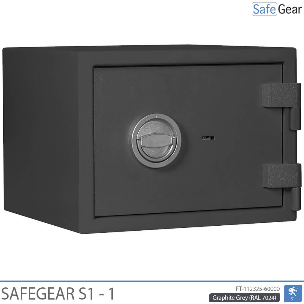 SafeGear SG 1 - Security Safe (34 Liters) - Burglary Test Grade S1