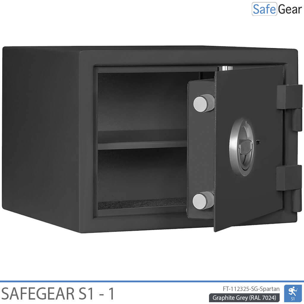 SafeGear SG 1 - Security Safe (34 Liters) - Burglary Test Grade S1