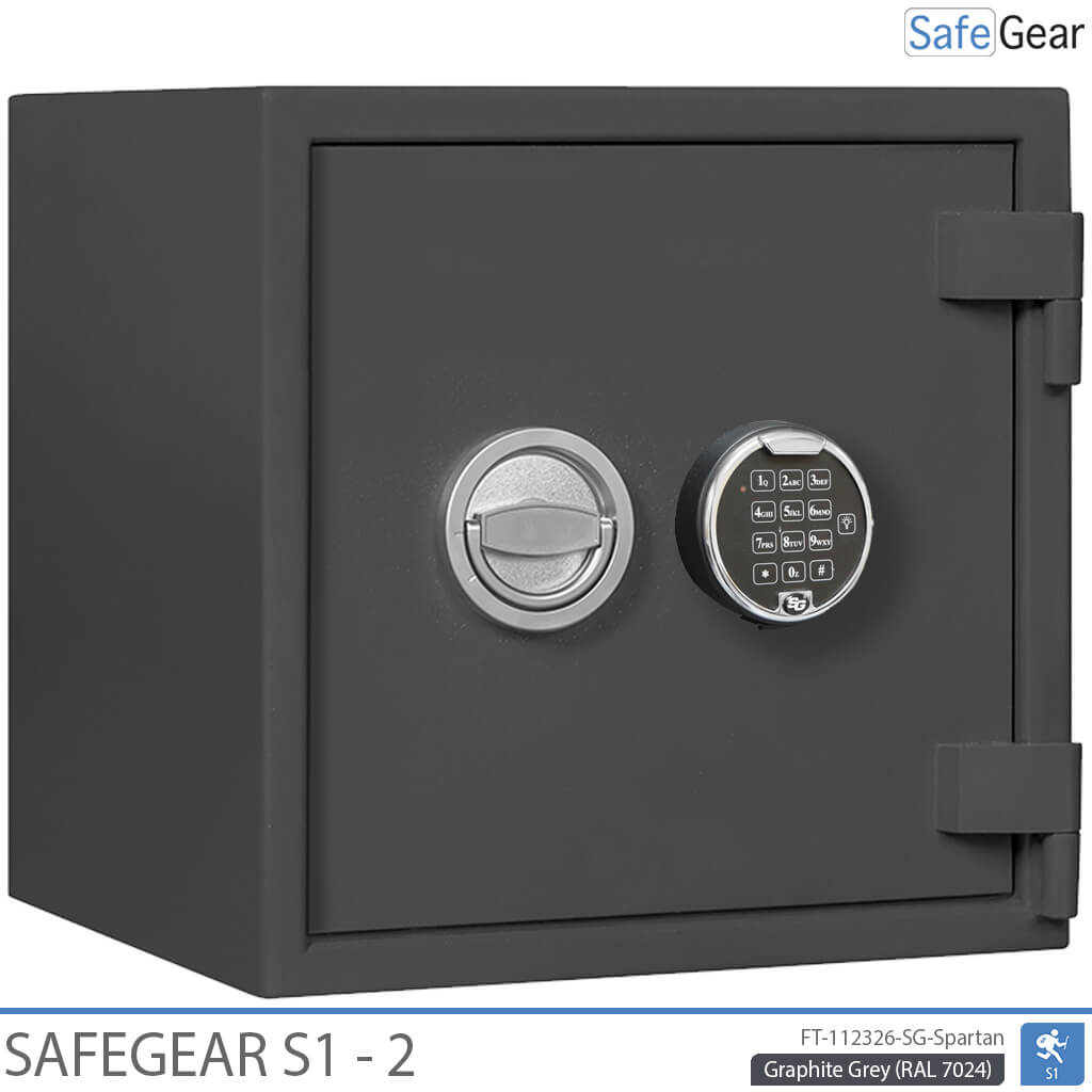 SafeGear SG 2 - Security Safe (46 Liters) - Burglary Test Grade S1