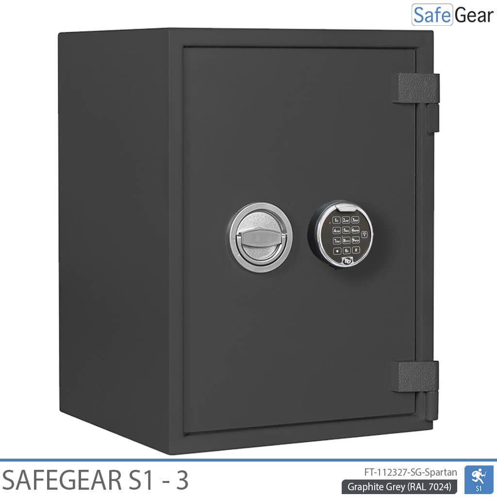SafeGear SG 3 - Security Safe (63 Liters) - Burglary Test Grade S1