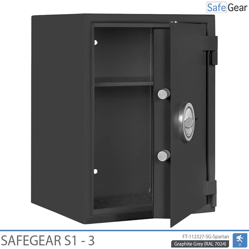 SafeGear SG 3 - Security Safe (63 Liters) - Burglary Test Grade S1