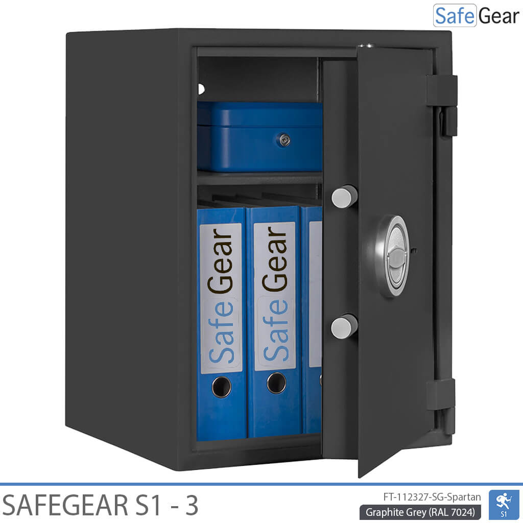 SafeGear SG 3 - Security Safe (63 Liters) - Burglary Test Grade S1