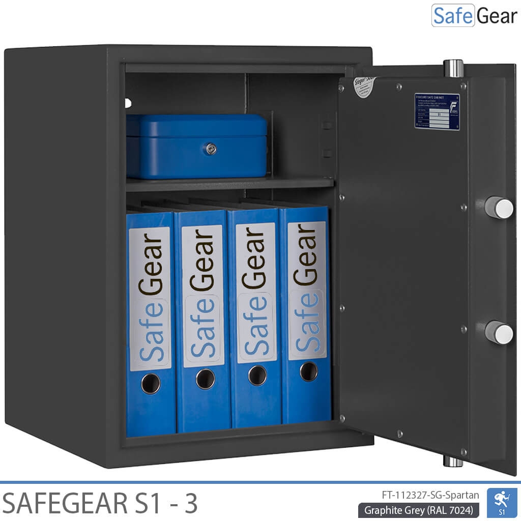 SafeGear SG 3 - Security Safe (63 Liters) - Burglary Test Grade S1