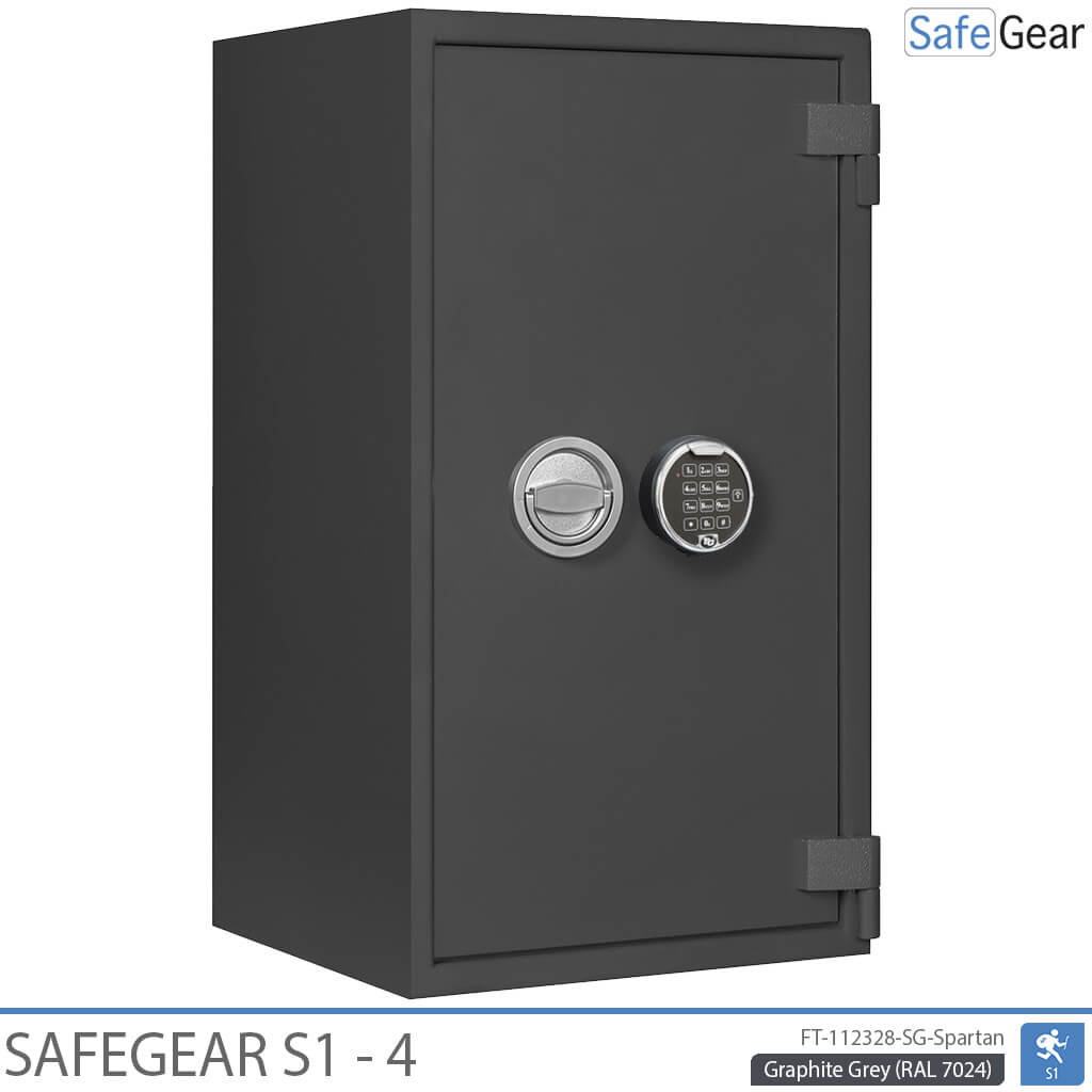 SafeGear SG 4 - Security Safe (85 Liters) - Burglary Test Grade S1