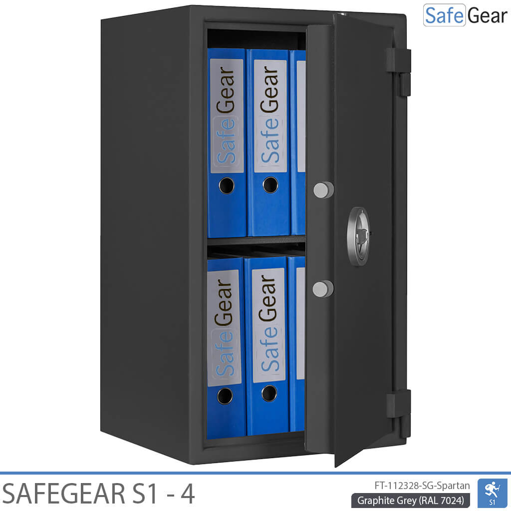 SafeGear SG 4 - Security Safe (85 Liters) - Burglary Test Grade S1