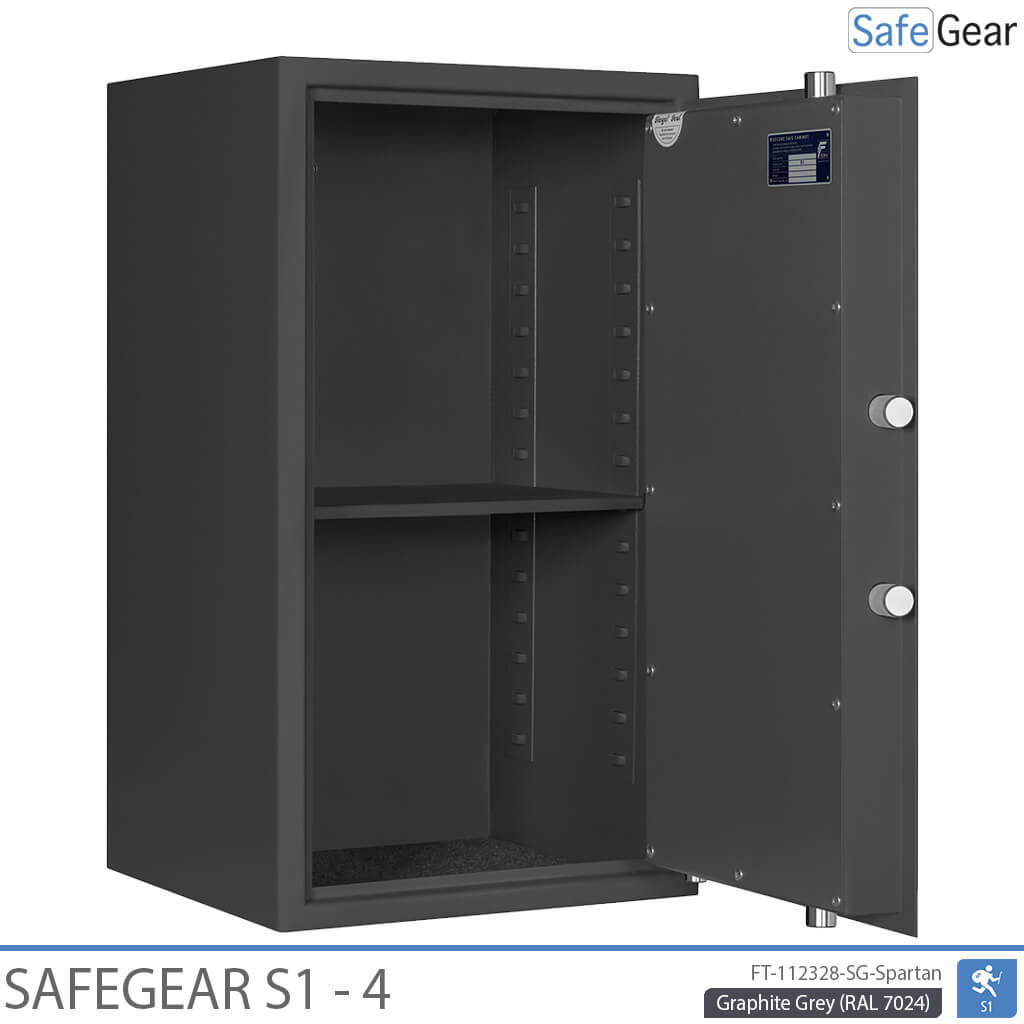 SafeGear SG 4 - Security Safe (85 Liters) - Burglary Test Grade S1