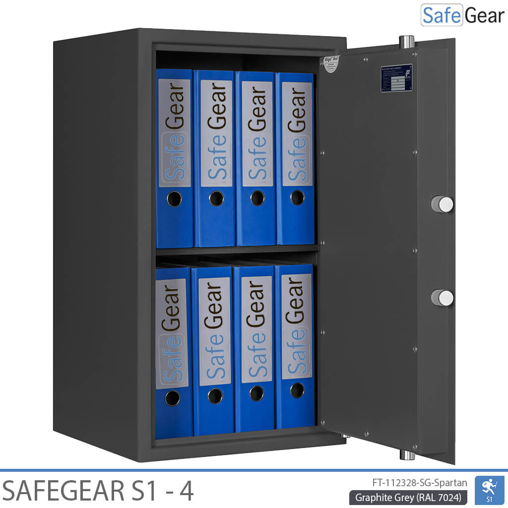SafeGear SG 4 - Security Safe (85 Liters) - Burglary Test Grade S1