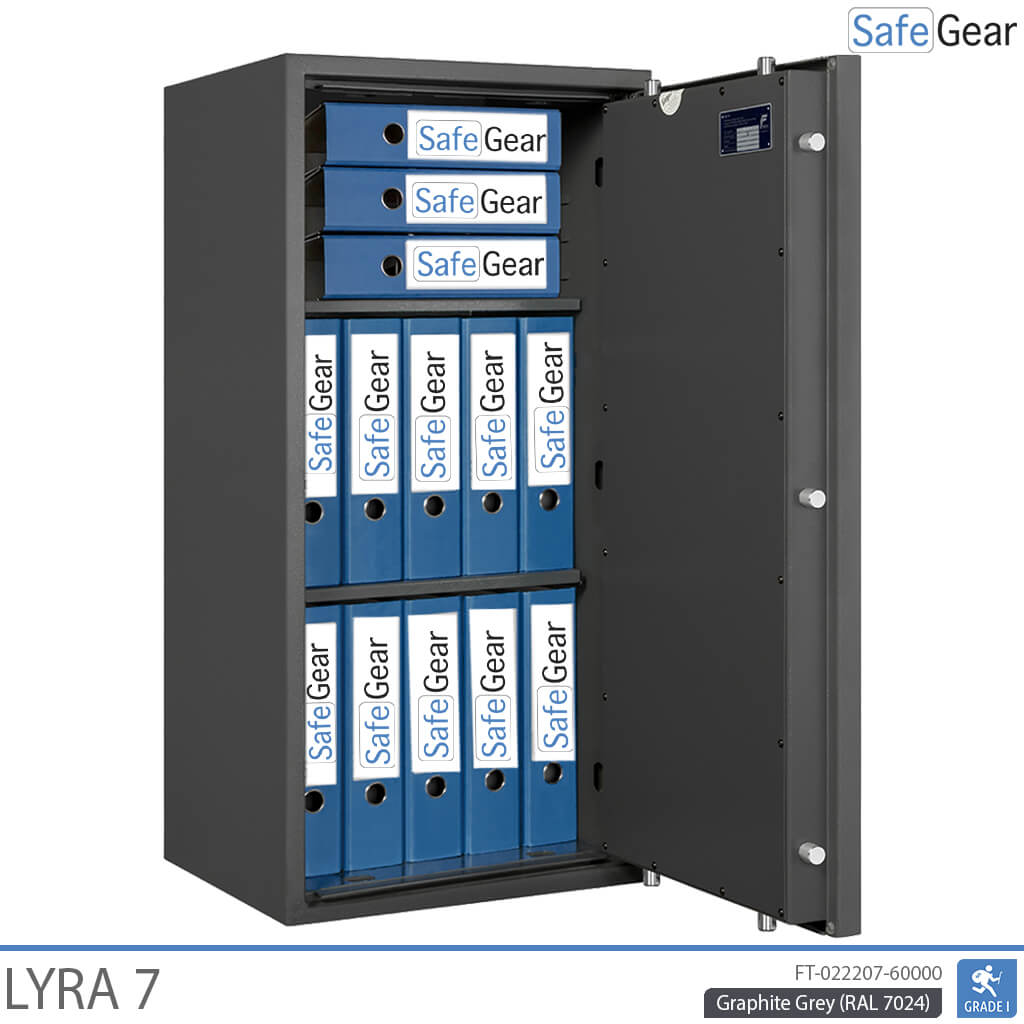 Lyra 7 - Security Safe (118 Liters) - Burglary Test Grade 1