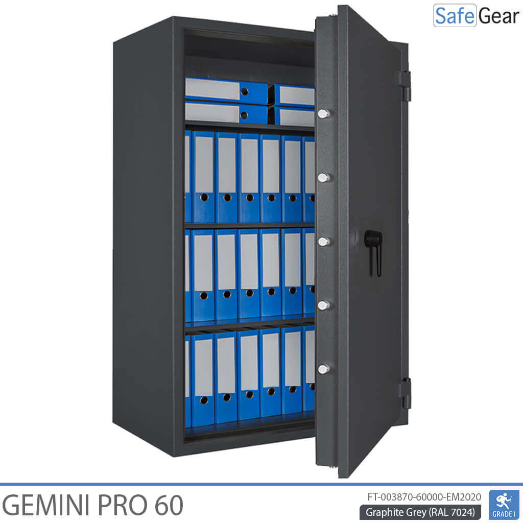Gemini Pro 60 - Security Safe (431 Liters) - Burglary Test Grade 1