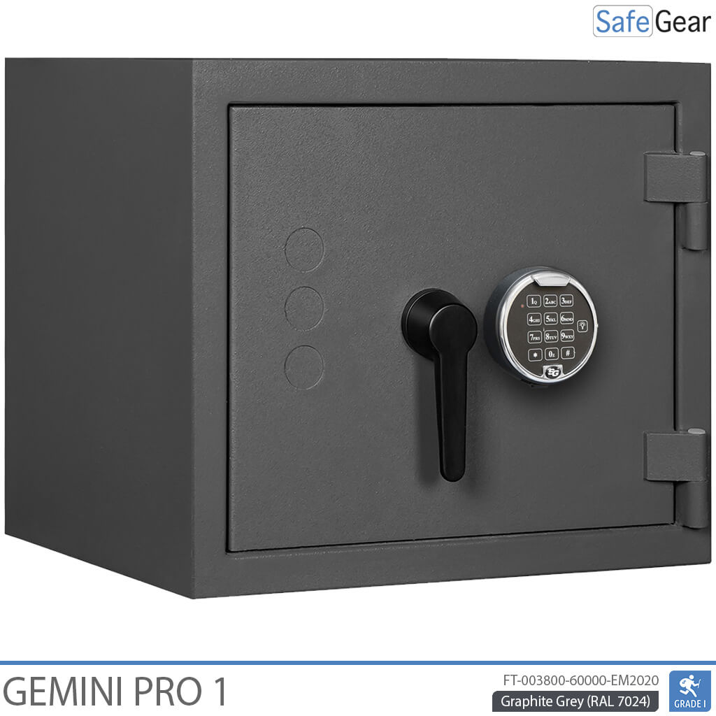 Gemini Pro 1 - Security Safe (45 Liters) - Burglary Test Grade 1