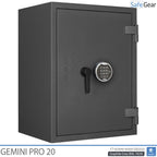 Gemini Pro 20 – Bezpečnostní trezor (142 litrů) – Třída 1 podle zkoušky odolnosti proti vloupání