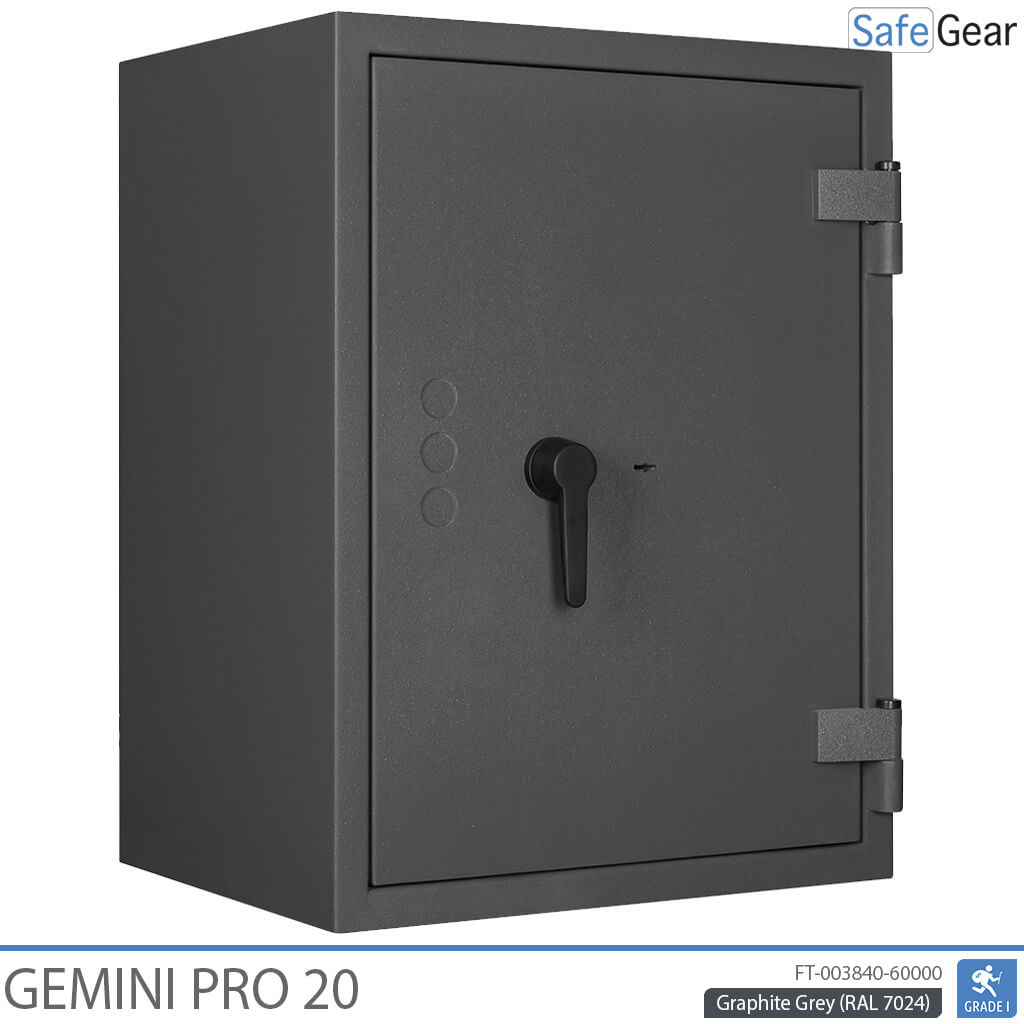 Gemini Pro 20 - Security Safe (141 Liters) - Burglary Test Grade 1