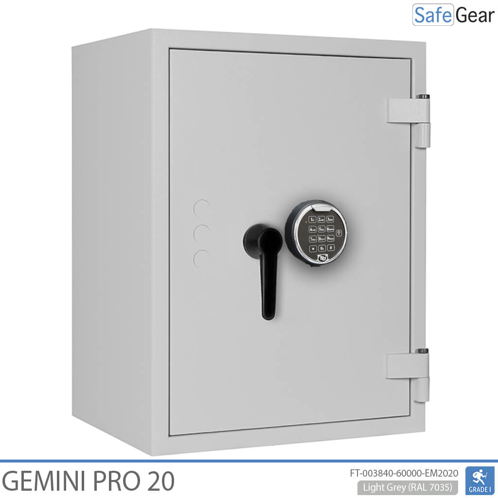 Gemini Pro 20 – Bezpečnostní trezor (142 litrů) – Třída 1 podle zkoušky odolnosti proti vloupání