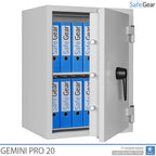 Gemini Pro 20 – Bezpečnostní trezor (142 litrů) – Třída 1 podle zkoušky odolnosti proti vloupání