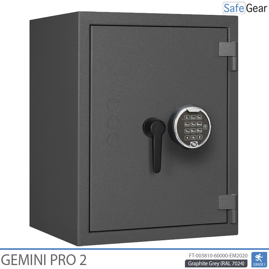 Gemini Pro 2 - Security Safe (70 Liters) - Burglary Test Grade 1