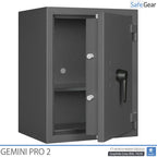 Gemini Pro 2 – Bezpečnostní trezor (70 litrů) – Třída 1 podle zkoušky odolnosti proti vloupání