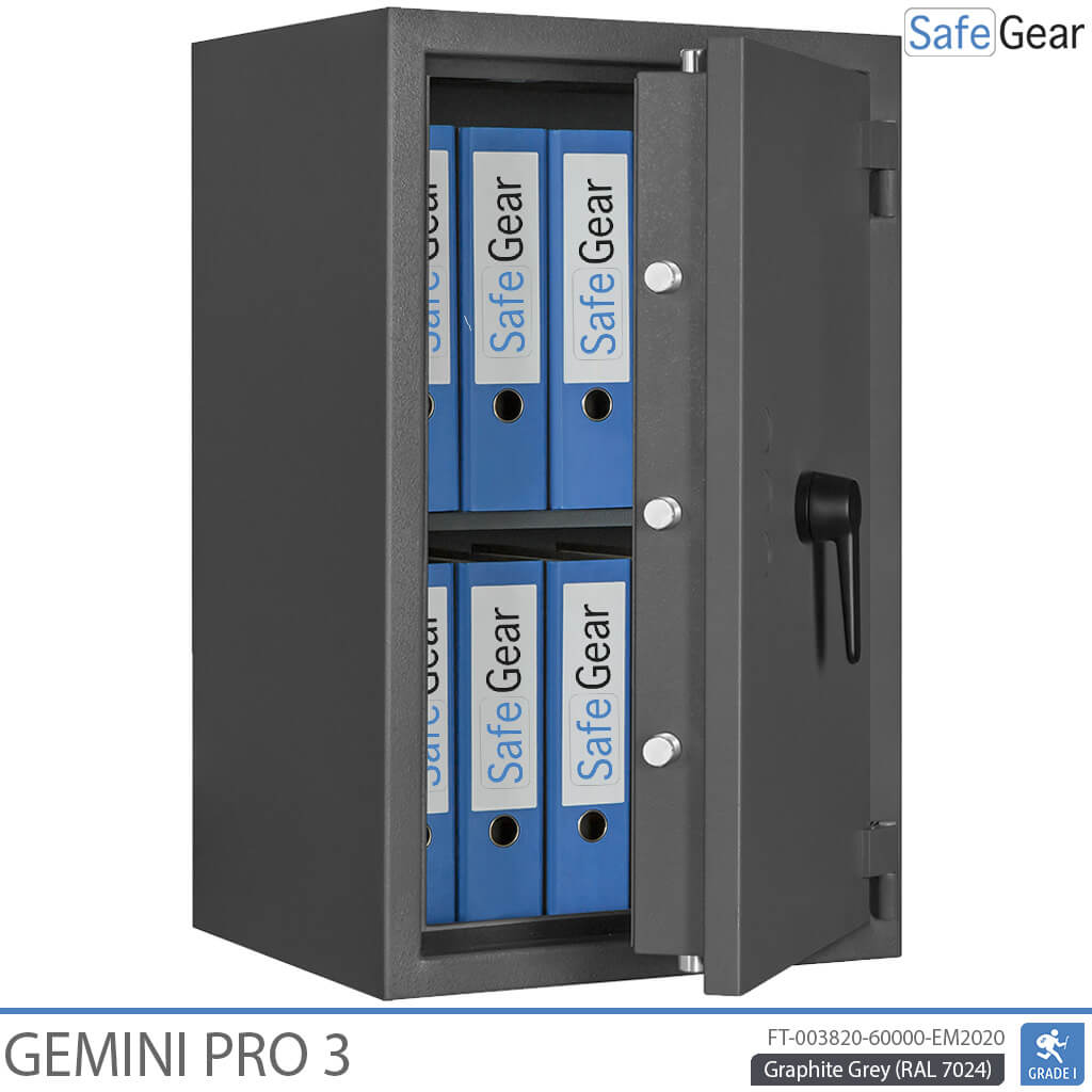 Gemini Pro 3 – Bezpečnostní trezor (91 litrů) – Třída 1 podle zkoušky odolnosti proti vloupání